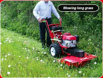 brush cutter for mowing long grass